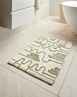 Bademåtte DAHARL Beige 60 x 90 cm
