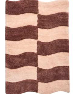 Bademåtte DIWANA Brun/beige 60 x 90 cm