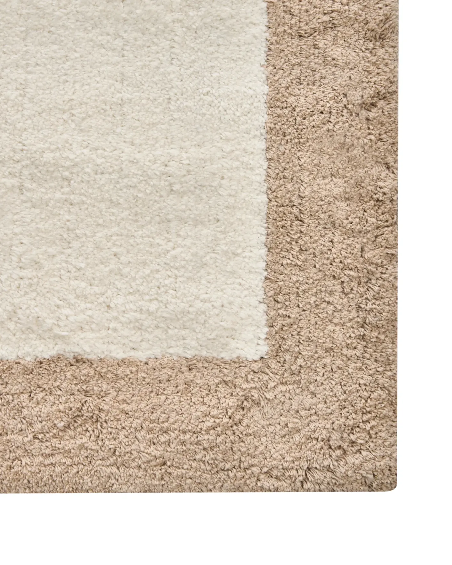 Bademåtte KABRI Brun/beige 60 x 90 cm Bomuld
