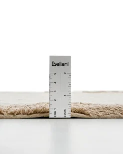 Bademåtte KABRI Brun/beige 60 x 90 cm Bomuld