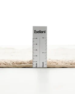 Bademåtte NANGAL Brun/beige 80 x 150 cm Bomuld