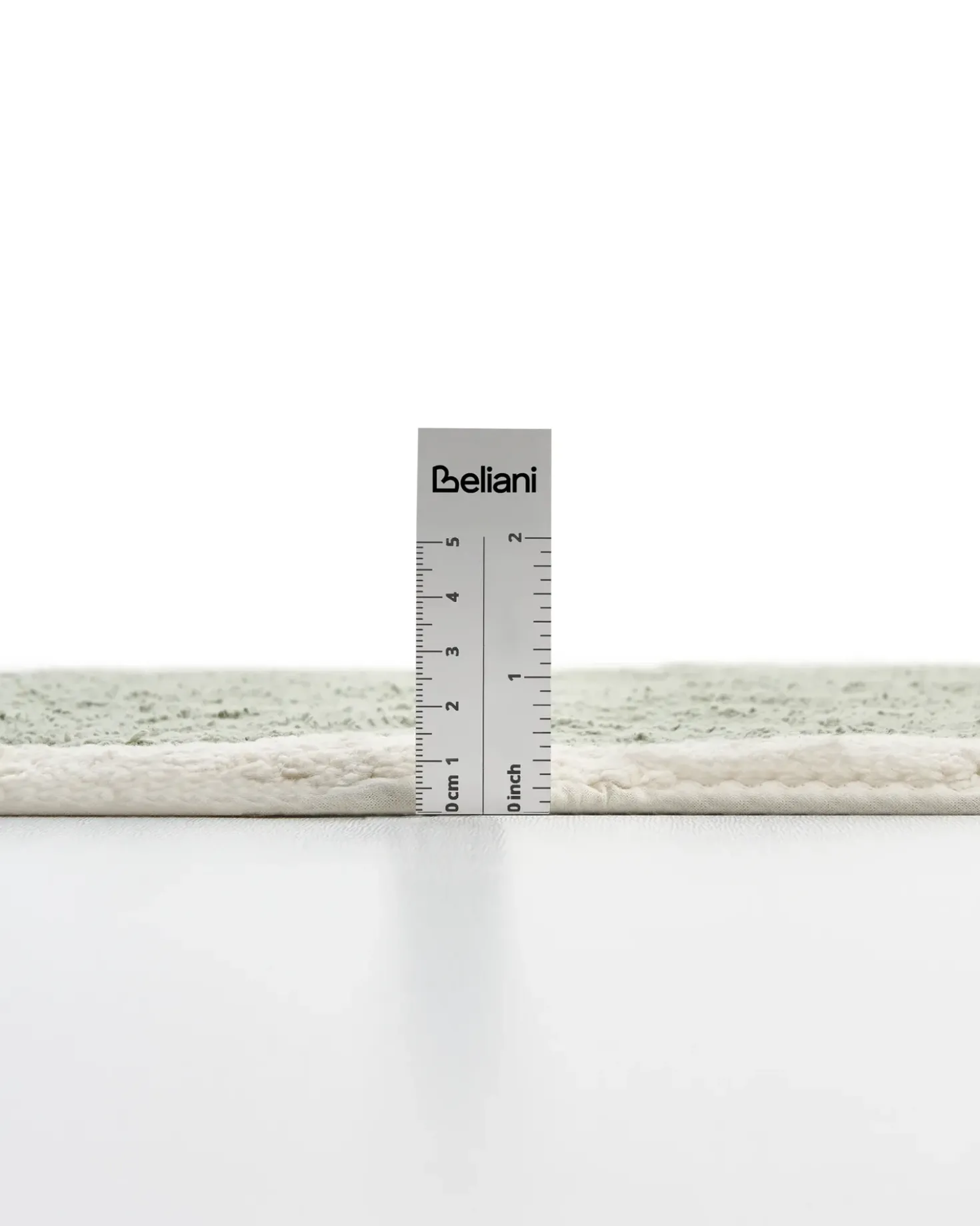 Bademåtte NANGAL Grøn 60 x 90 cm Bomuld