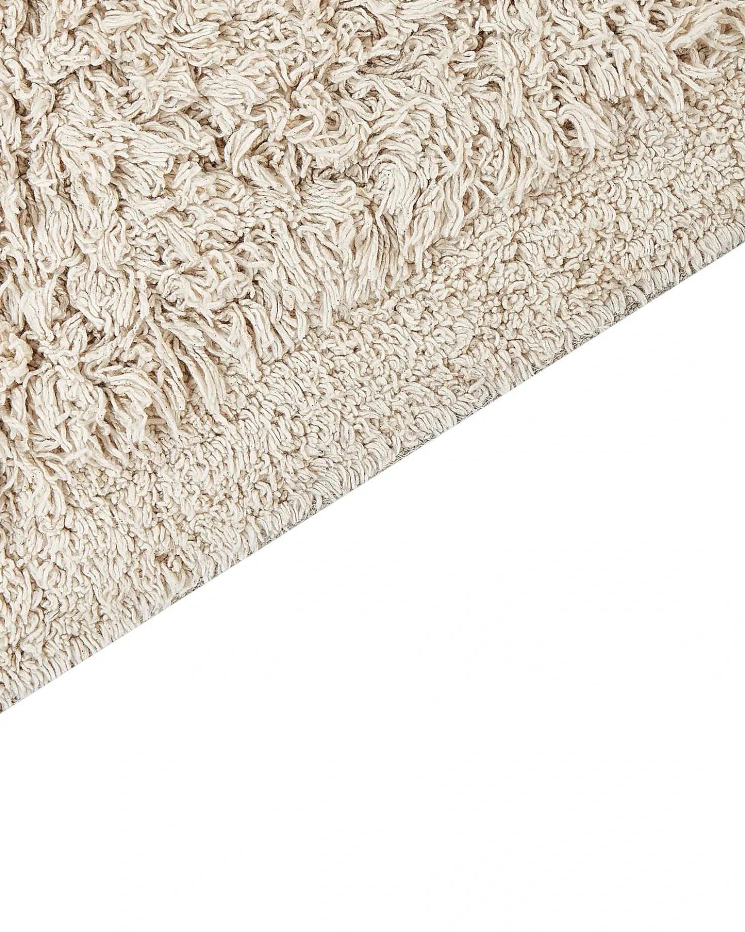 Bademåtte OLTAN Beige 50 x 80 cm Bomuld
