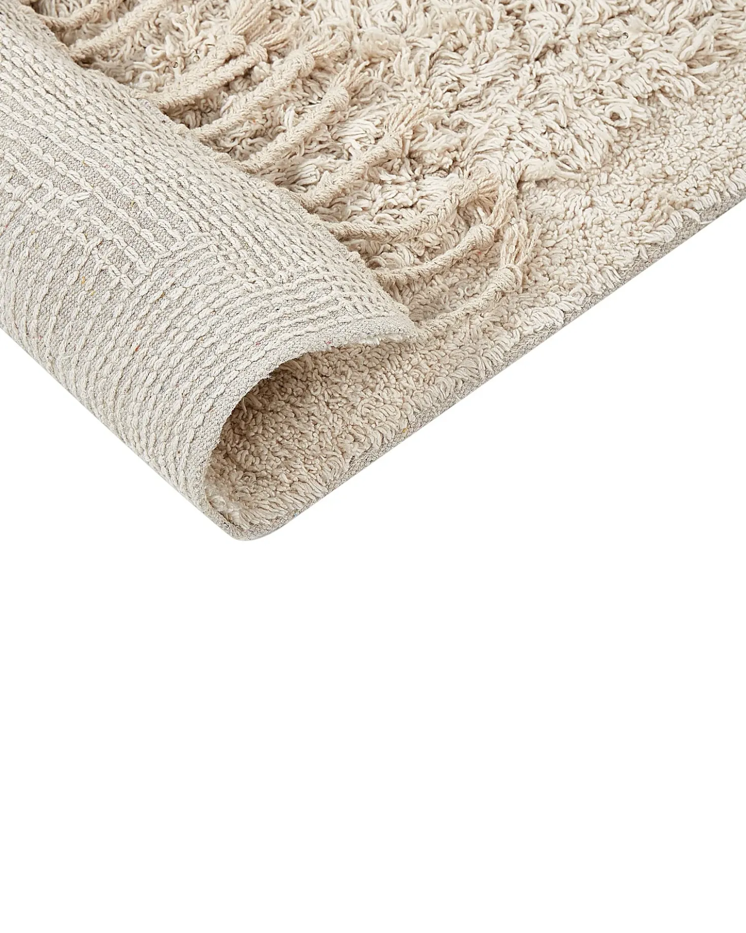 Bademåtte OLTAN Beige 50 x 80 cm Bomuld