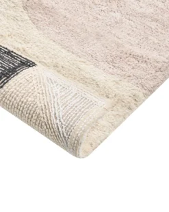 Bademåtte SANOLI Beige 60 x 90 cm Bomuld