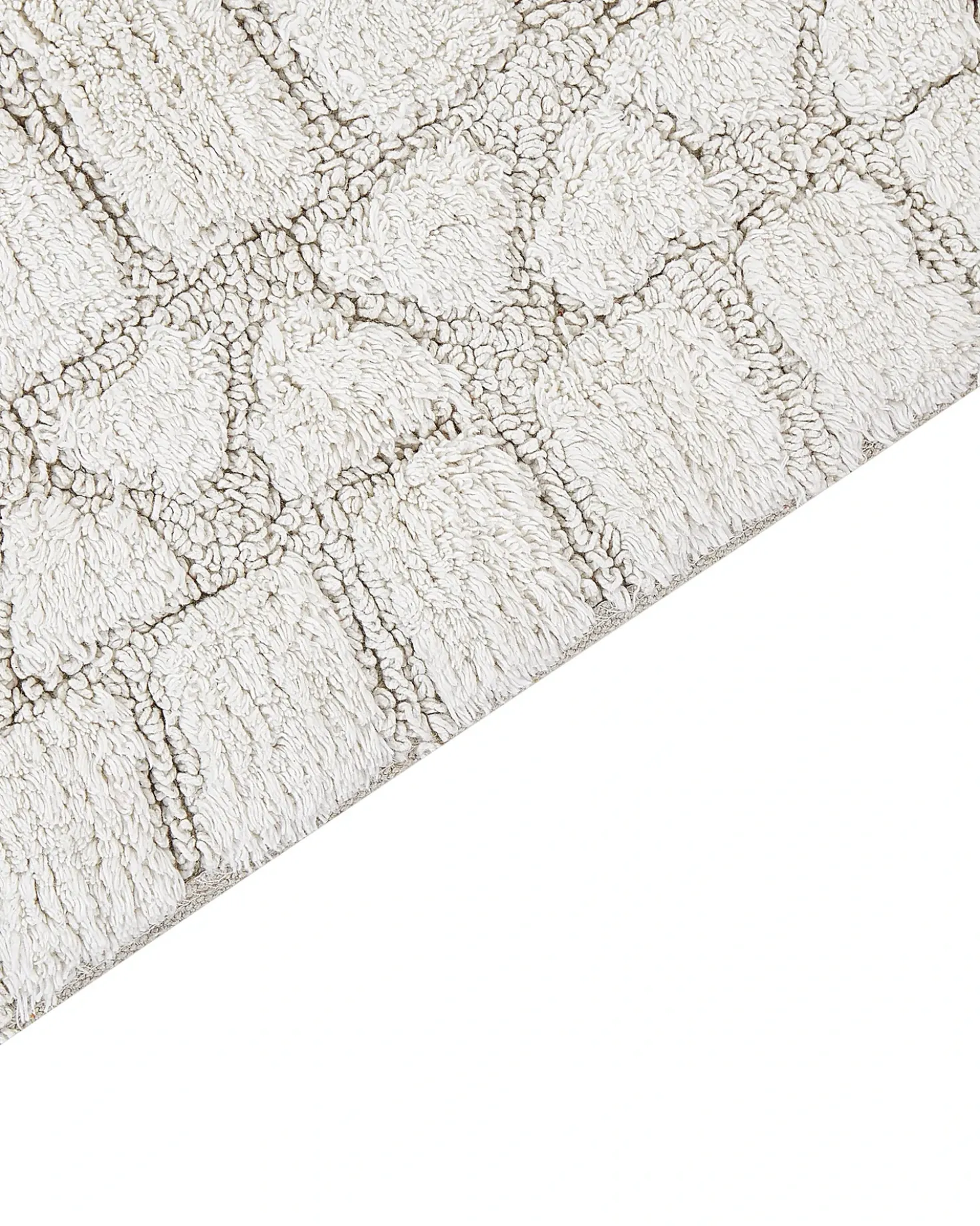 Bademåtte TEKKE Lys Beige 60 x 90 cm Bomuld