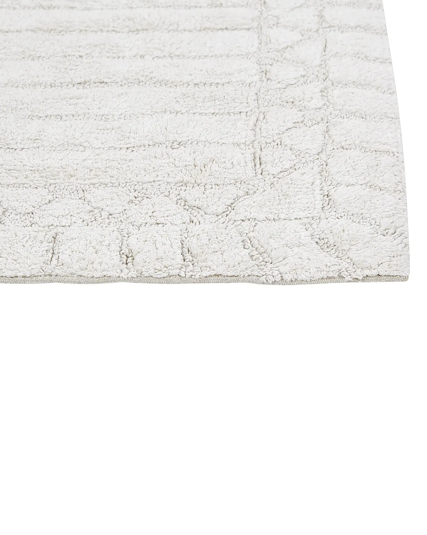 Bademåtte TEKKE Lys Beige 60 x 90 cm Bomuld