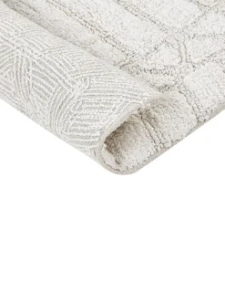 Bademåtte TEKKE Lys Beige 60 x 90 cm Bomuld
