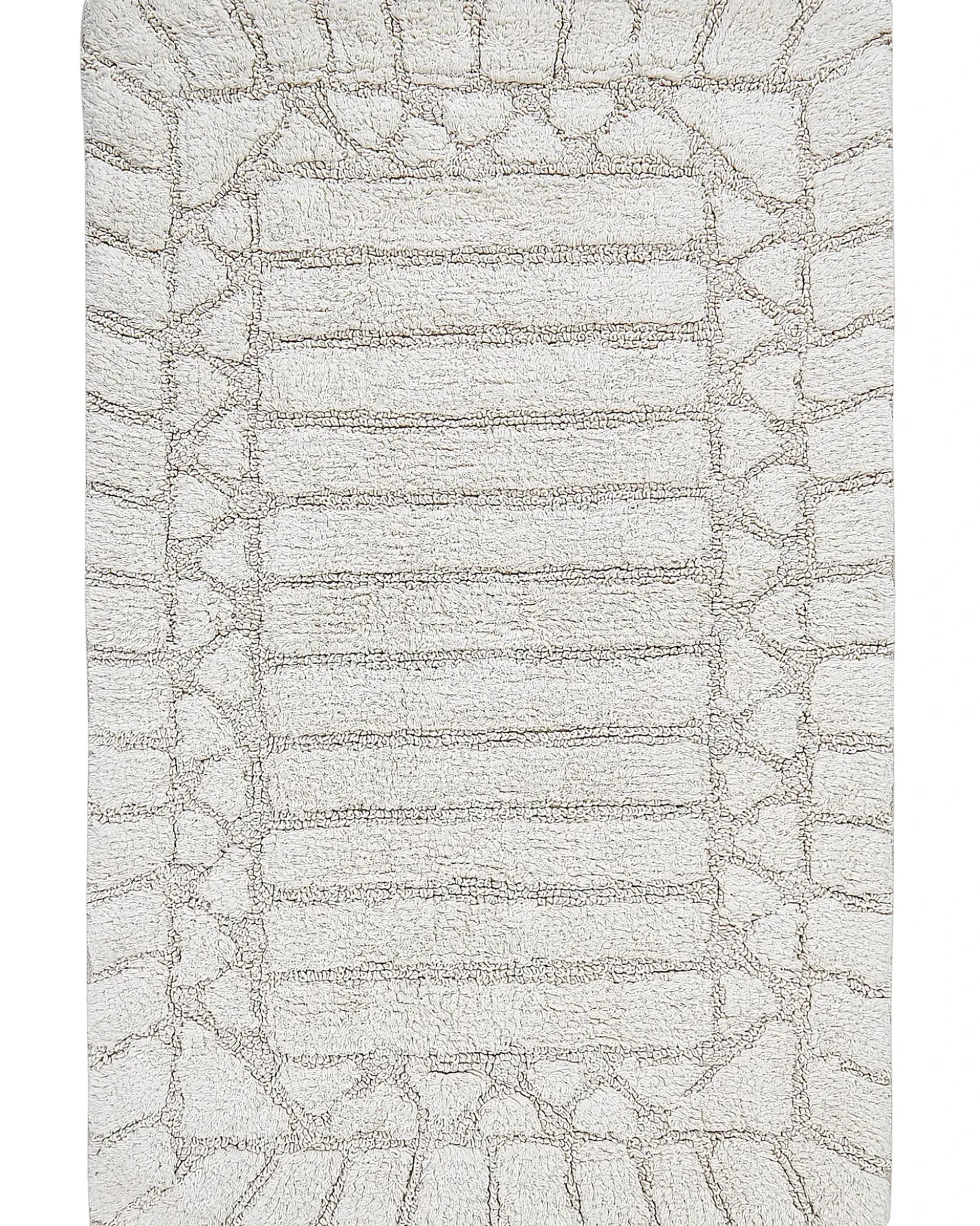 Bademåtte TEKKE Lys Beige 60 x 90 cm Bomuld