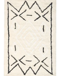 Bademåtte UNTLA Lys Beige 60 x 90 cm Bomuld
