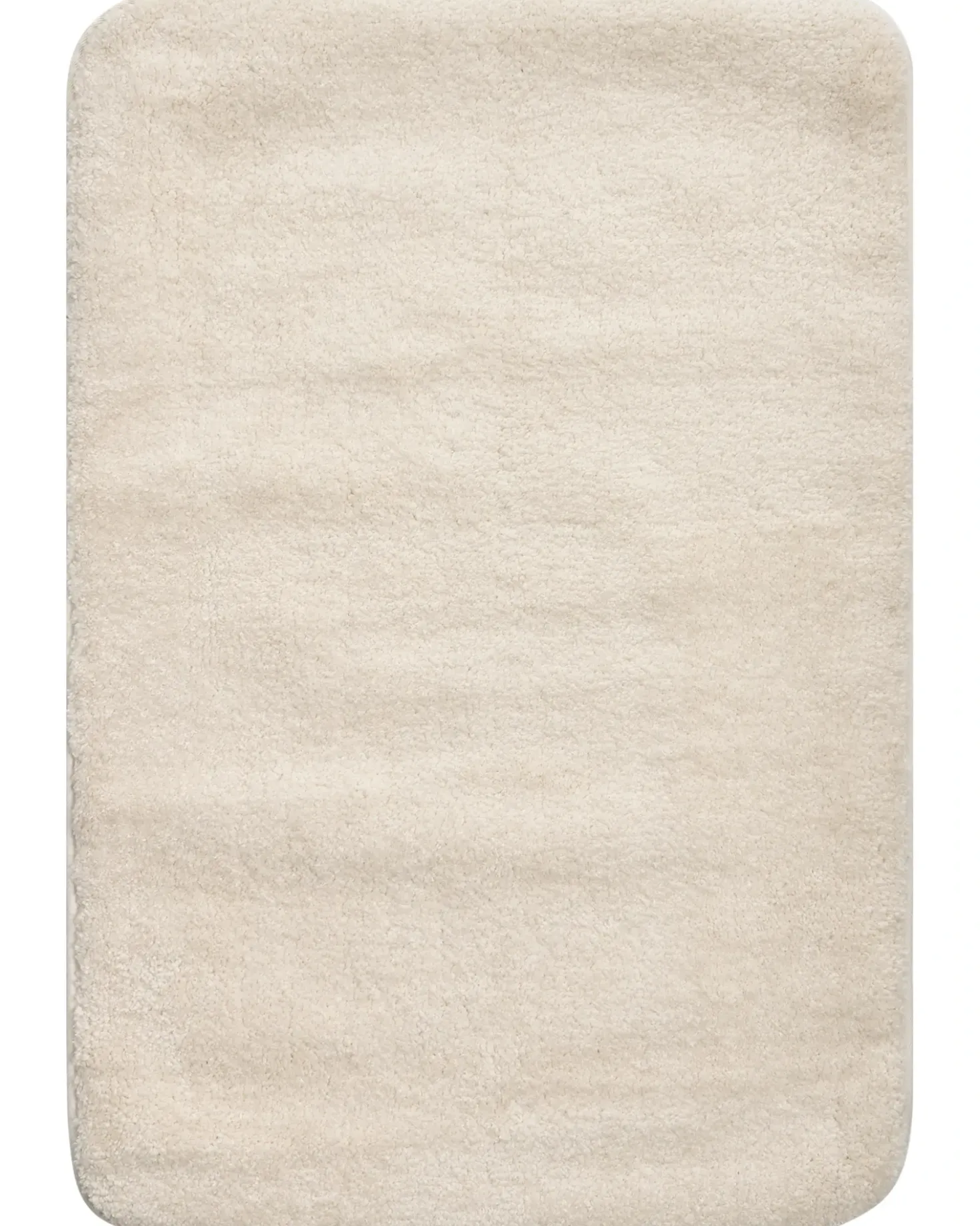 Bademåtte URLANA Cremehvid 60 x 90 cm Mikrofiber