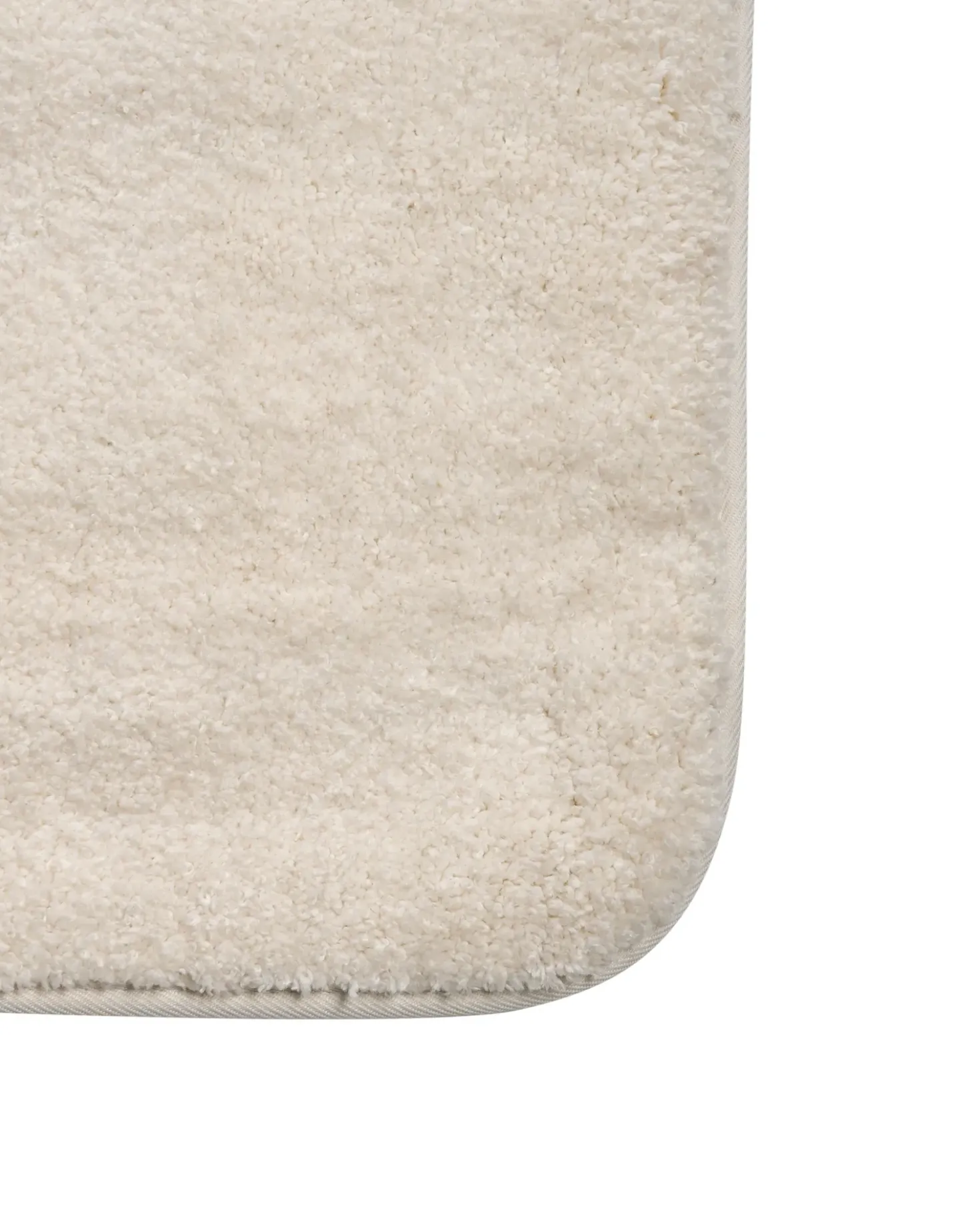 Bademåtte URLANA Cremehvid 60 x 90 cm Mikrofiber