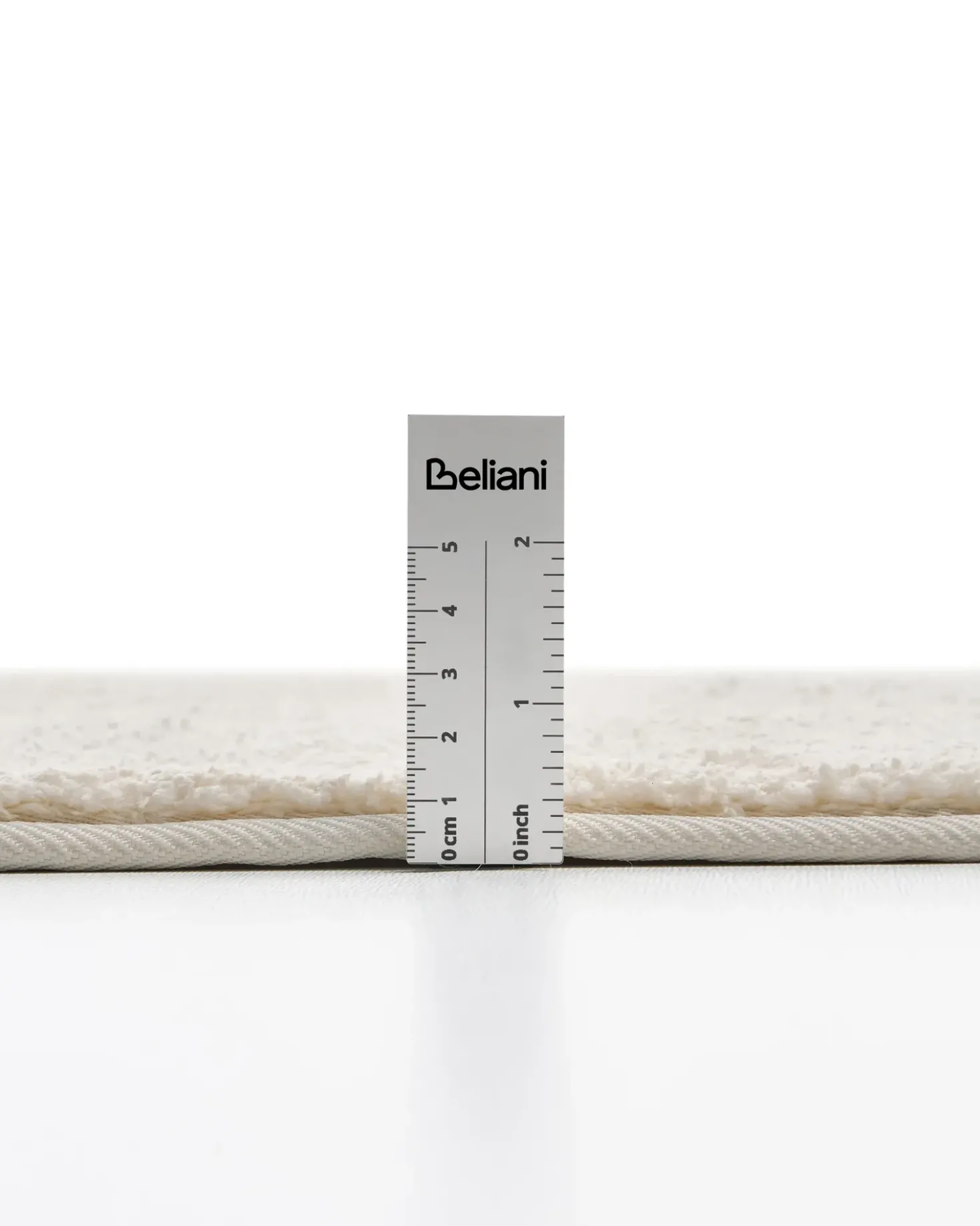 Bademåtte URLANA Cremehvid 60 x 90 cm Mikrofiber
