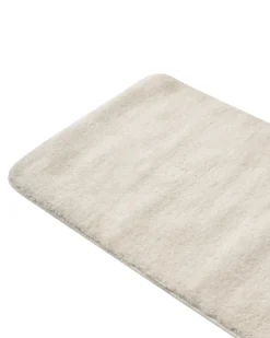 Bademåtte URLANA Cremehvid 60 x 90 cm Mikrofiber