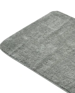 Bademåtte URLANA Grå 60 x 90 cm Mikrofiber