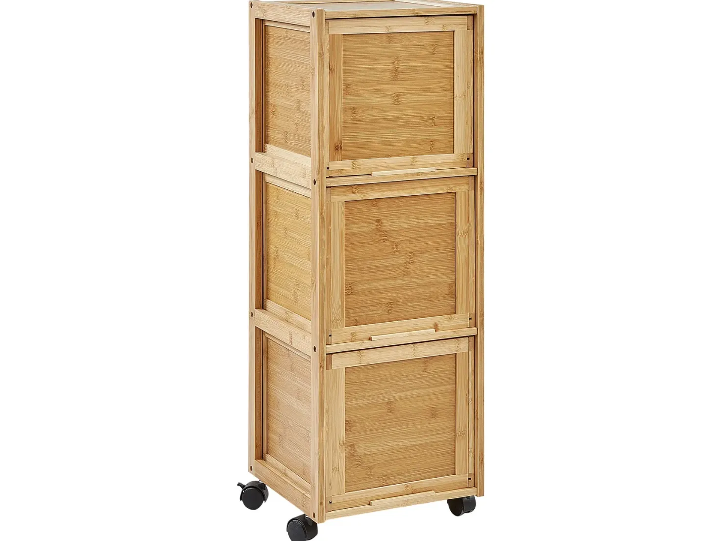 Badeværelsesskab SHAWNEE Bambus 32 cm Lysebrun