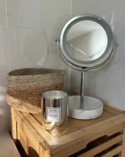 Badeværelsesskab SHAWNEE Bambus 32 cm Lysebrun
