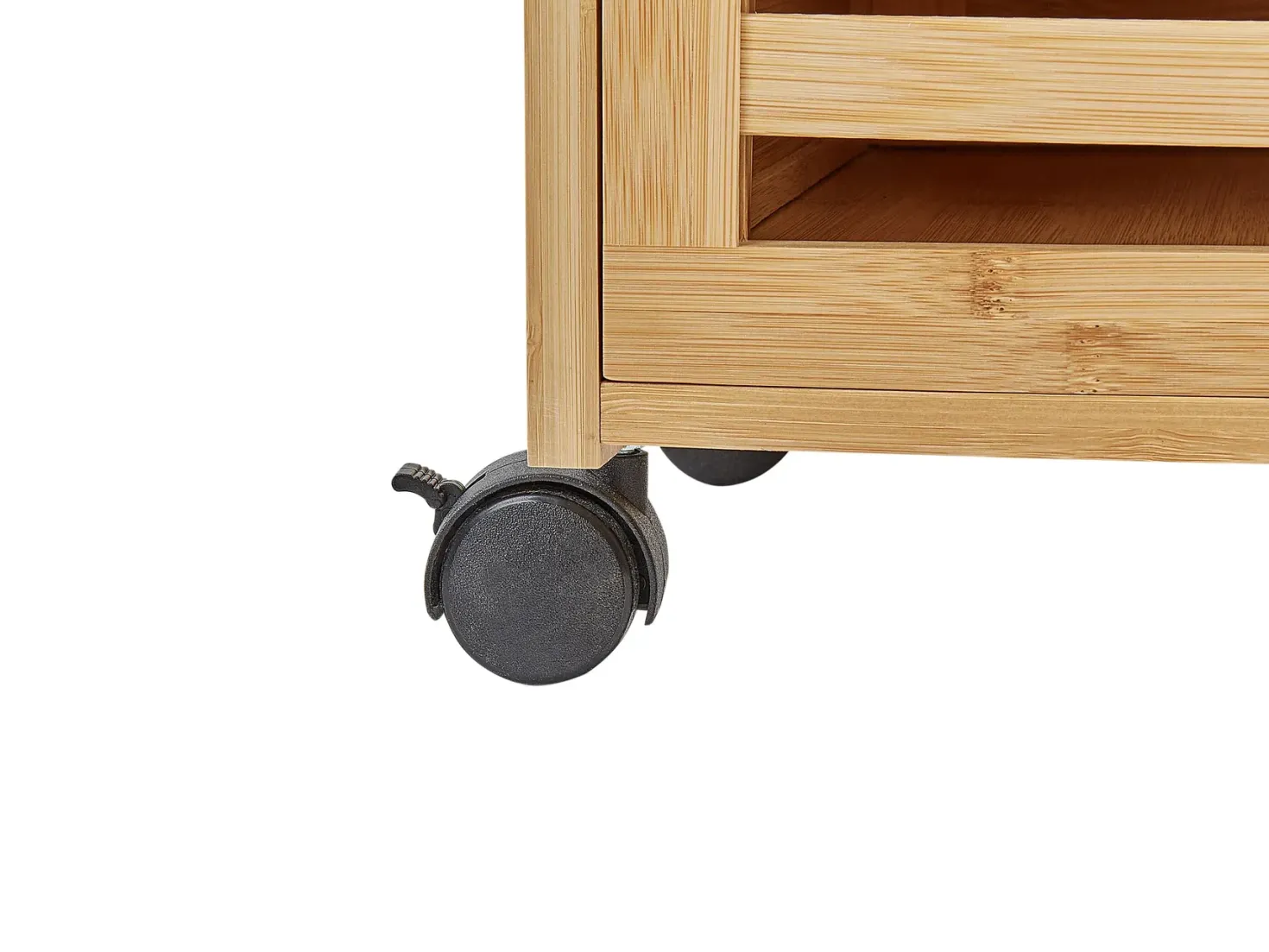 Badeværelsesskab SHAWNEE Bambus 32 cm Lysebrun