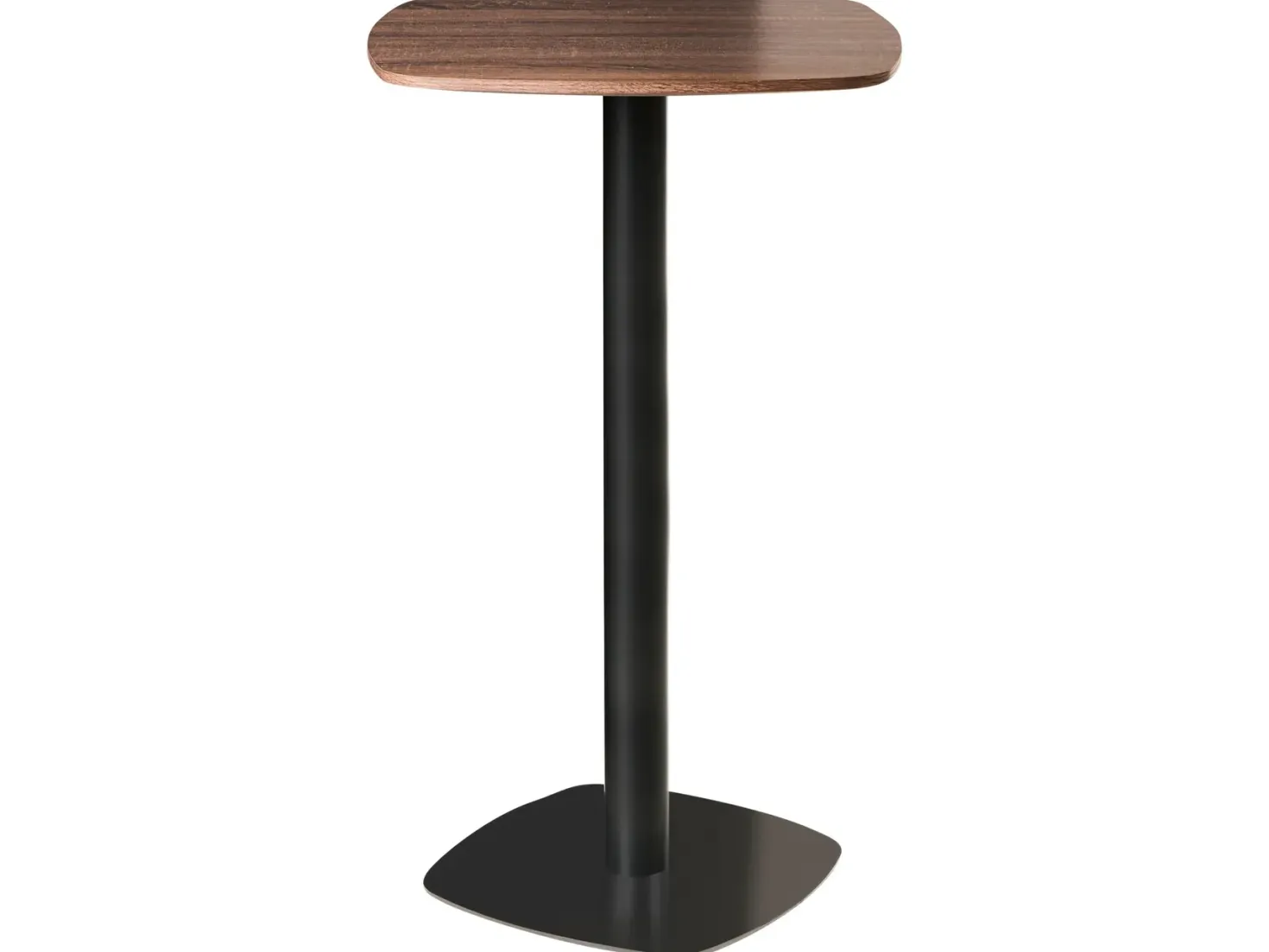 Barbord MORELLA Sort/ mørkebrun 60 cm 60 cm