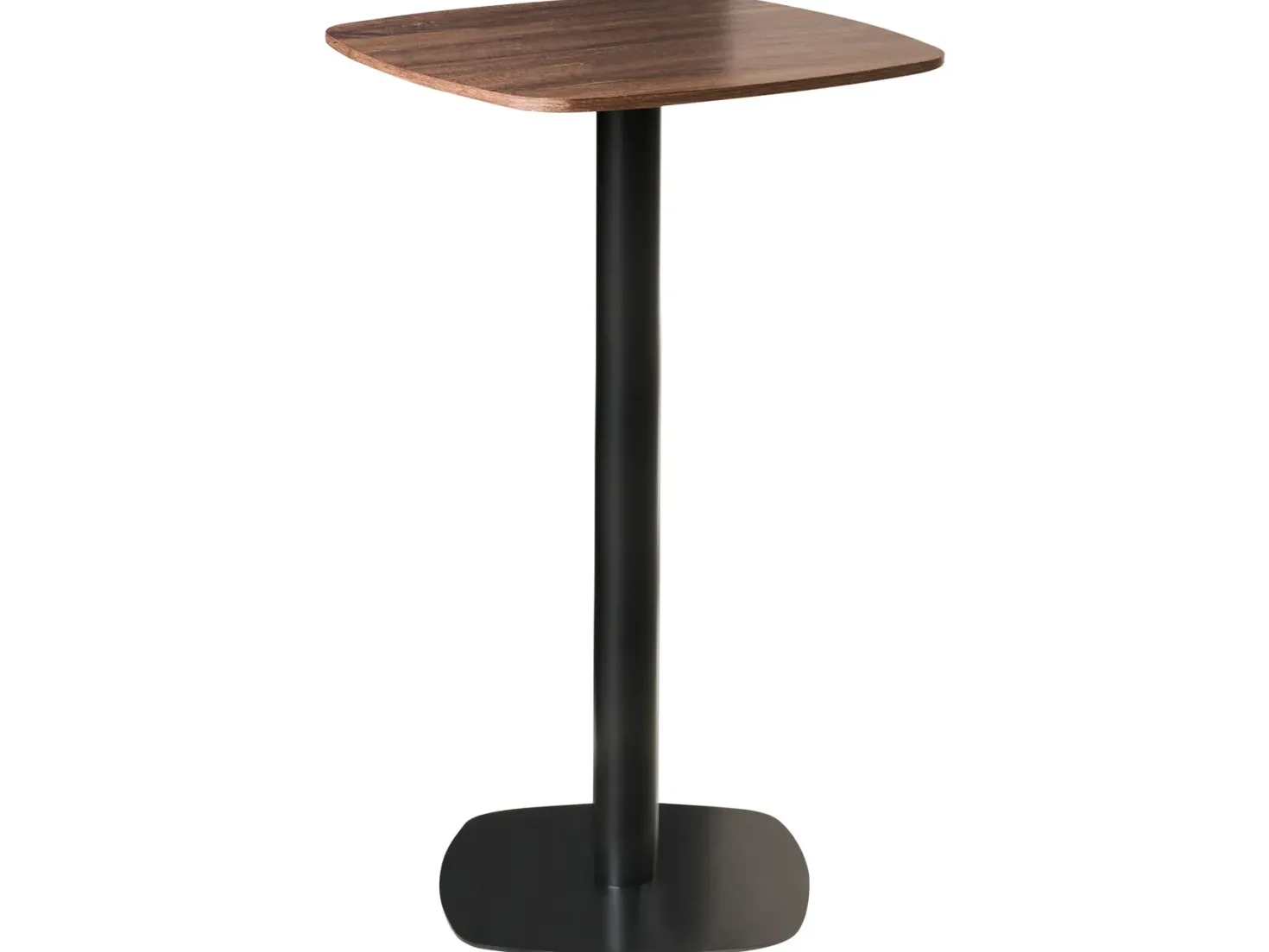 Barbord MORELLA Sort/ mørkebrun 60 cm 60 cm