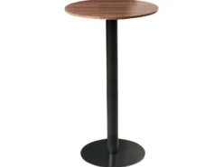 Barbord MORELLA Sort/ mørkebrun 60 cm 60 cm
