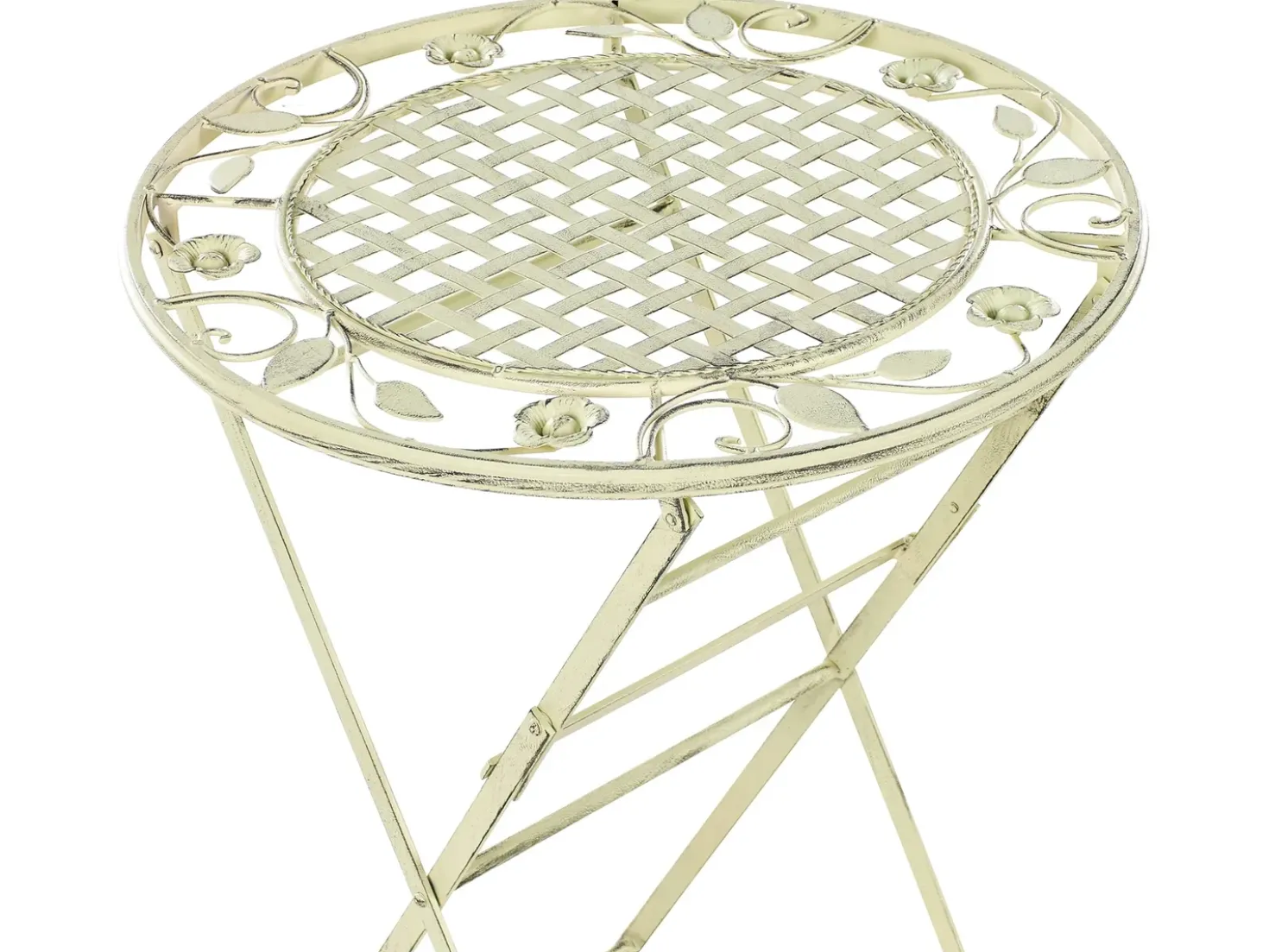 Barbord til have BIVIO 60 cm 60 cm Metal Lysegrøn