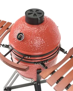 BBQ kulgrill KAMADO Keramik Rød
