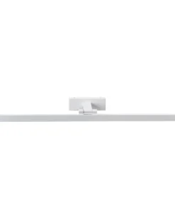 Billede og spejl LED-lys ARROS Metal Hvid