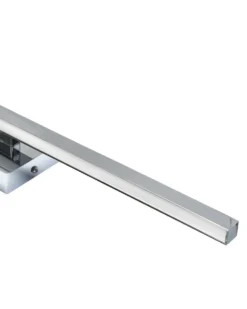 Billede og spejl LED-lys MARIZ Metal Sølv