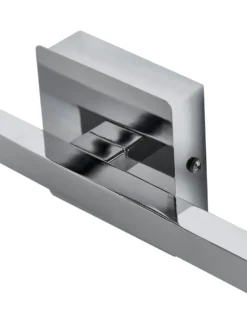 Billede og spejl LED-lys MARIZ Metal Sølv