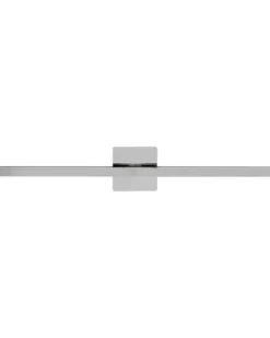 Billede og spejl LED-lys MARIZ Metal Sølv