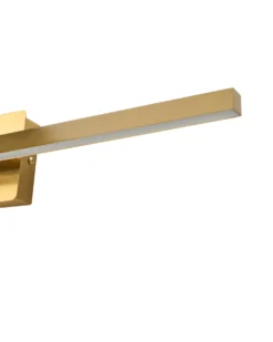 Billede og spejl LED-lys MARIZ Metal Guld