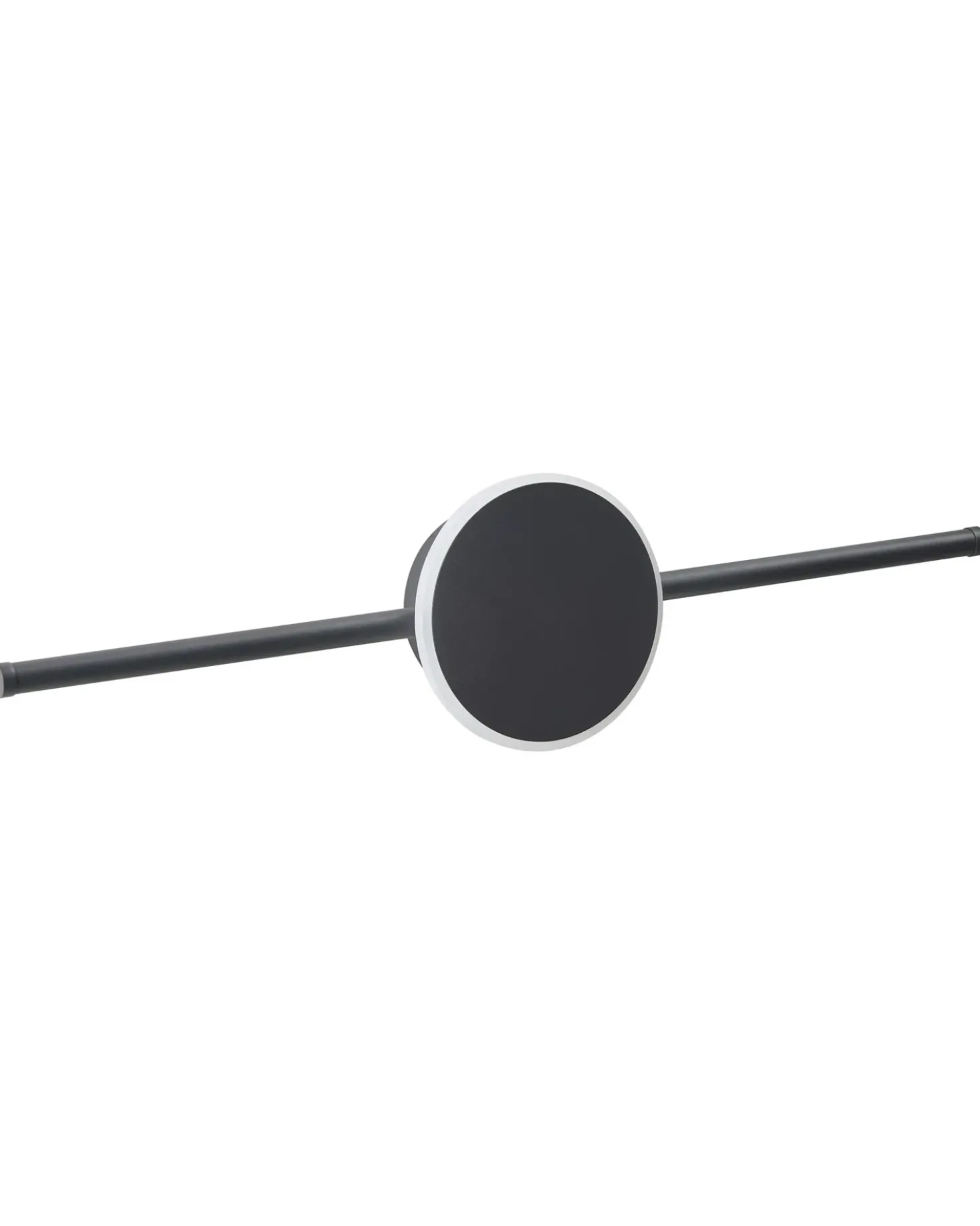 Billede og spejl LED-lys OTHAIN Metal Sort