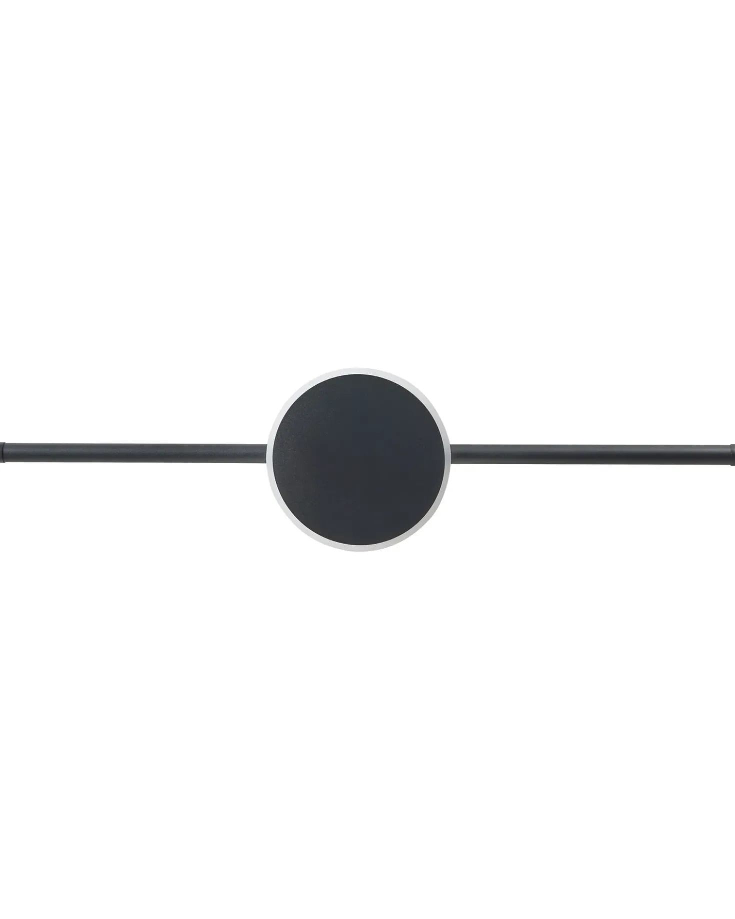 Billede og spejl LED-lys OTHAIN Metal Sort