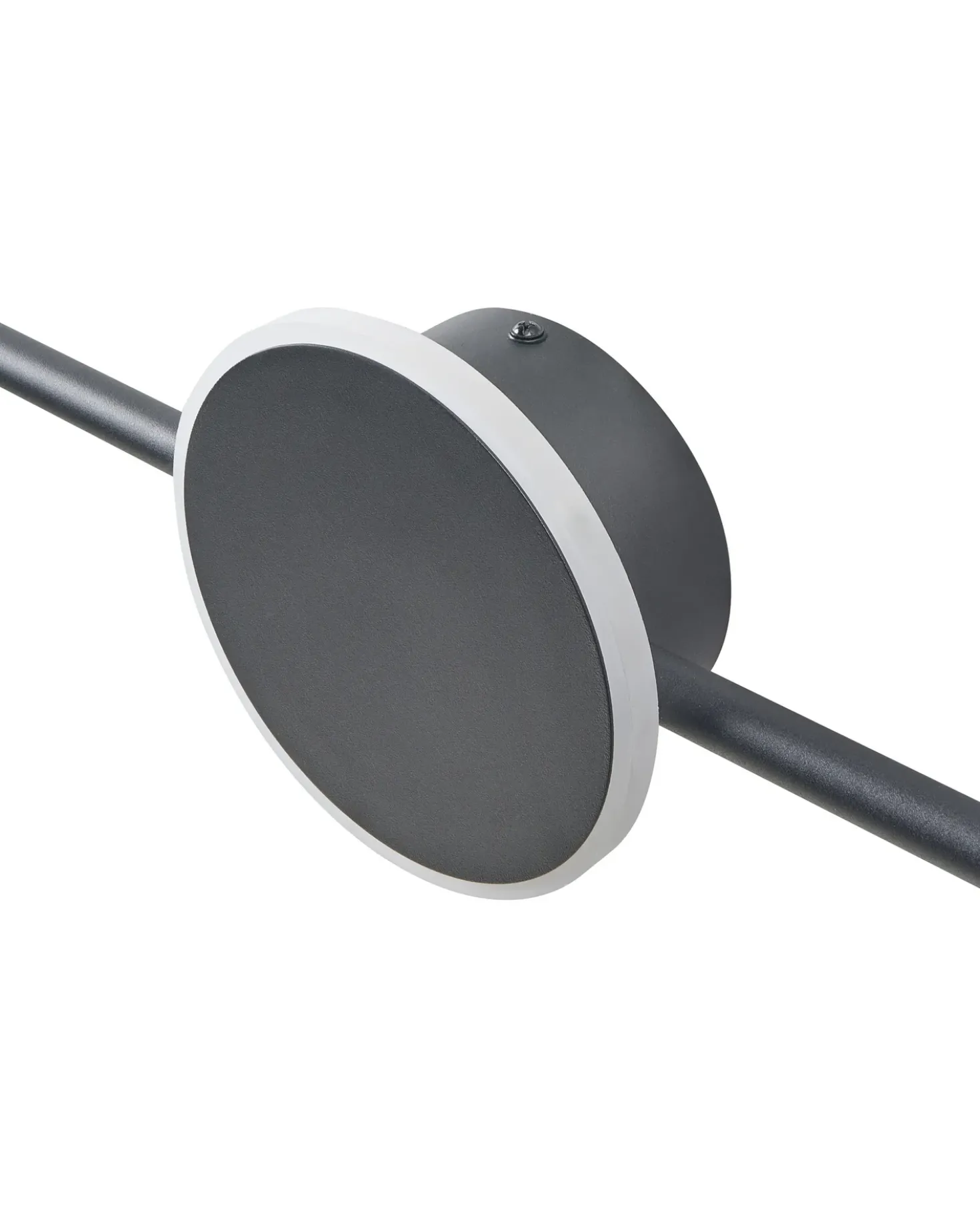 Billede og spejl LED-lys OTHAIN Metal Sort