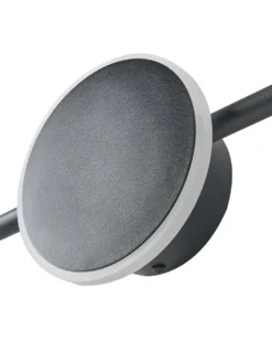 Billede og spejl LED-lys OTHAIN Metal Sort