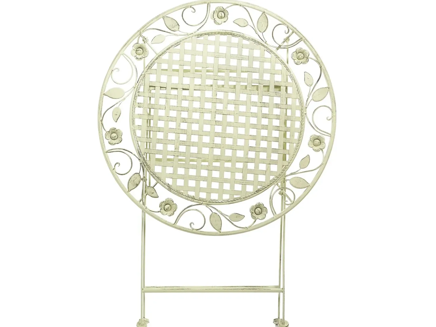 Bistro bord BIVIO 70 cm 70 cm Metal Lysegrøn