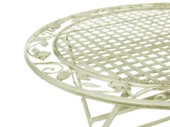 Bistro bord BIVIO 70 cm 70 cm Metal Lysegrøn