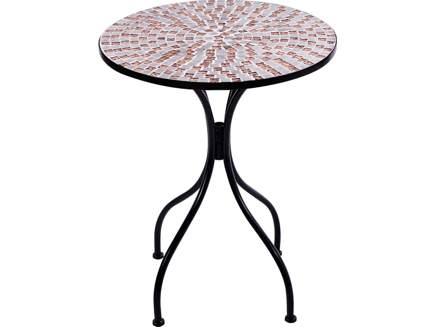Bistro bord CARPINO 60 cm 60 cm Sort