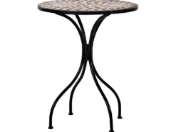 Bistro bord CARPINO 60 cm 60 cm Sort