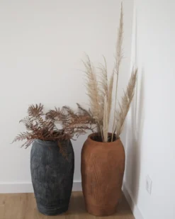 Blomstervase ARGINO 50 cm Grå