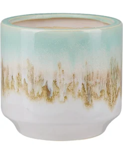 Blomstervase CYME Stentøj 15 cm Mintgrøn