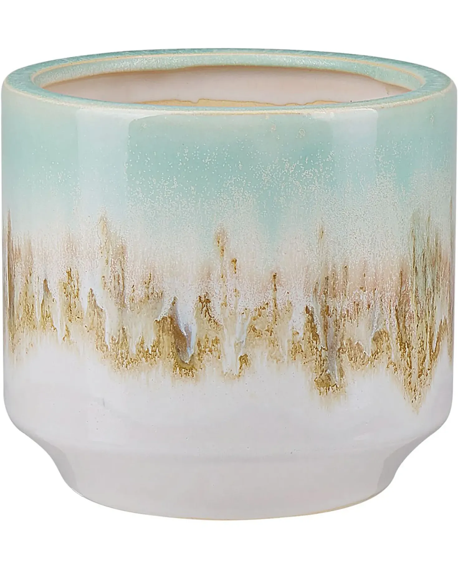 Blomstervase CYME Stentøj 15 cm Mintgrøn