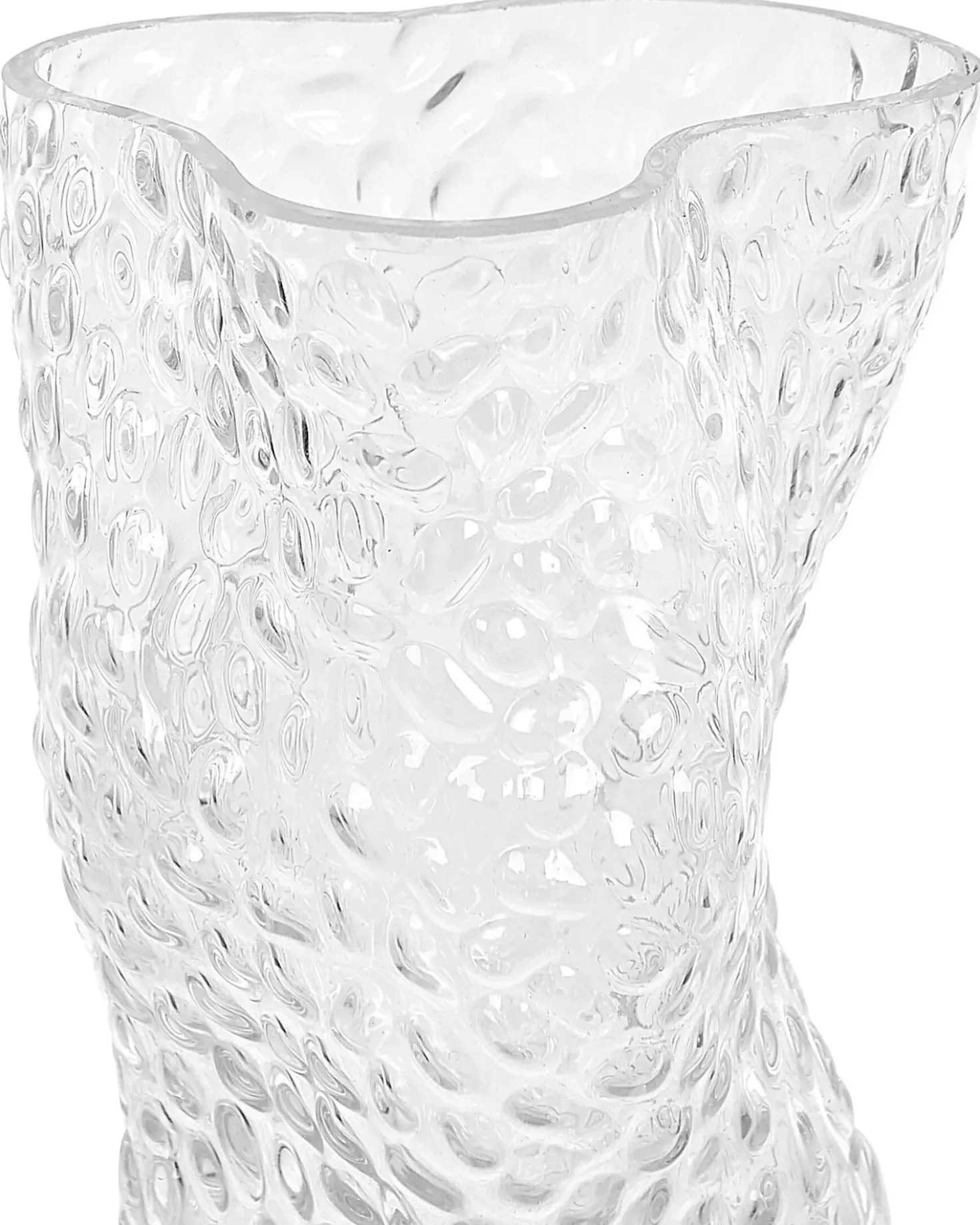 Blomstervase ELATOS Glas 23 cm Transparent