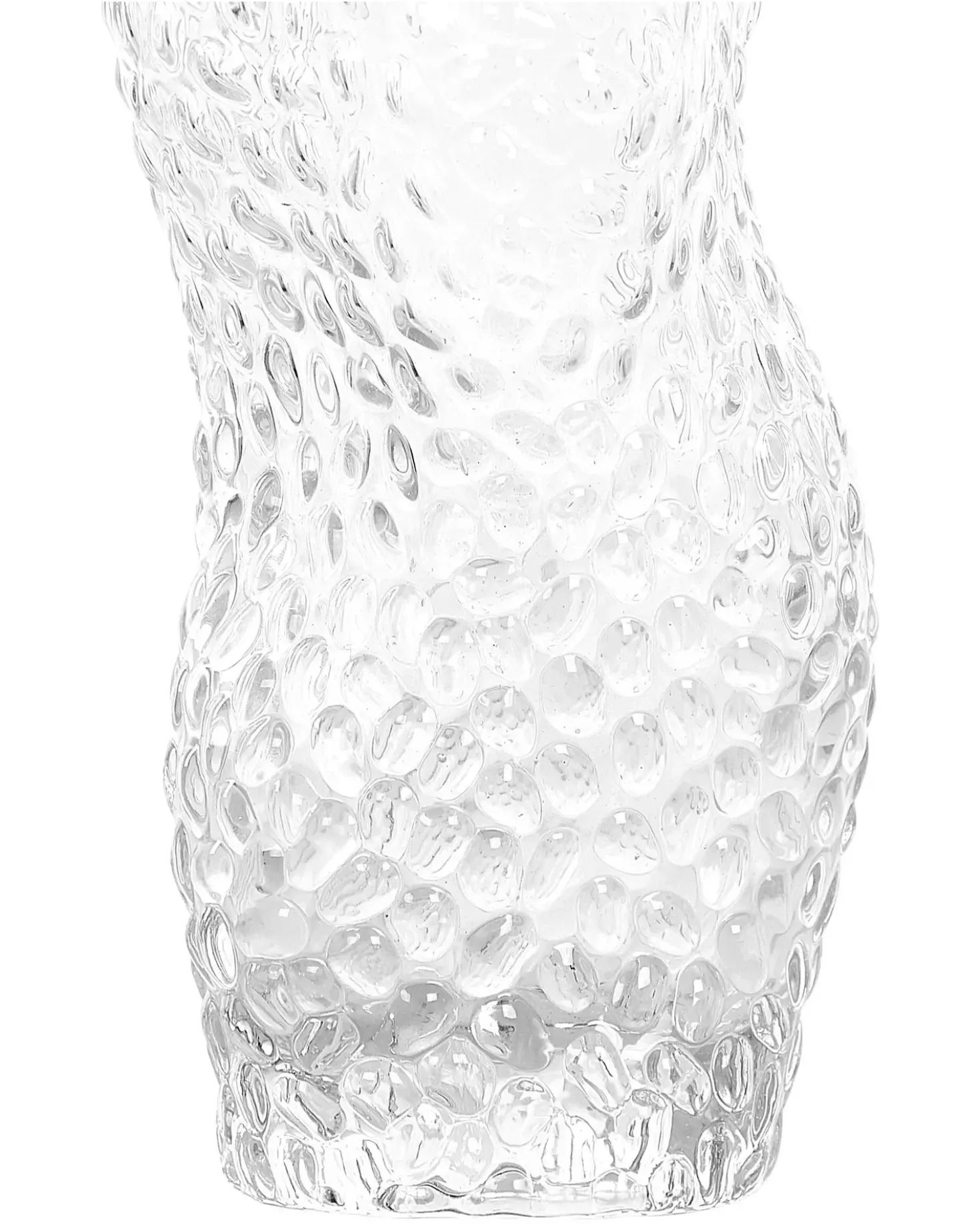 Blomstervase ELATOS Glas 23 cm Transparent