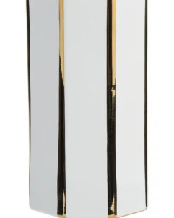 Blomstervase ESTELLA Keramik 40 cm Hvid