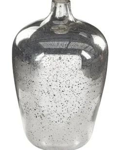 Blomstervase KACHORI Glas 40 cm Sølv