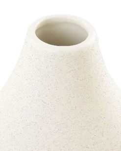 Blomstervase KOMOTINI Keramik 32 cm Cremehvid