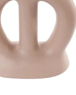Blomstervase KOZANI Keramik 28 cm Sand Beige