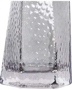 Blomstervase LILAIA Glas 27 cm Grå
